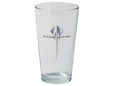 Drinking Glass with C7 Logo; 16-oz.