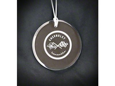 Engraved Round Ornament with C1 Logo