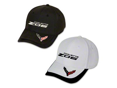 Flag Accent Hat with C8 Z06 Logo