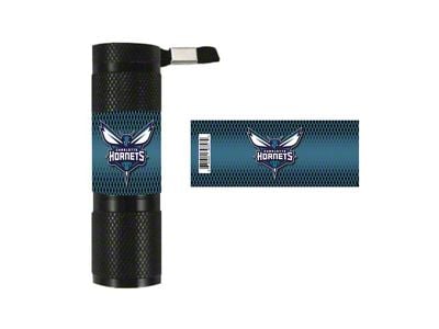 Flashlight with Charlotte Hornets Logo; Teal