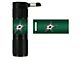 Flashlight with Dallas Stars Logo; Green