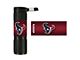 Flashlight with Houston Texans Logo; Red