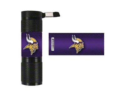 Flashlight with Minnesota Vikings Logo; Purple