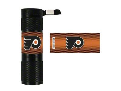 Flashlight with Philadelphia Flyers Logo; Orange