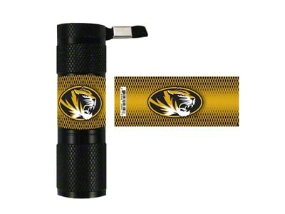 Flashlight with University of Missouri Logo; Gold