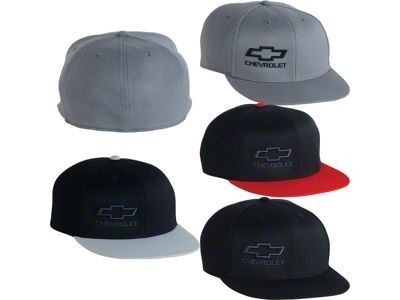 Flexfit Flatbill Hat; Black