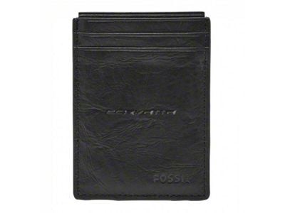 Fossil Magnetic Card Case; Leather