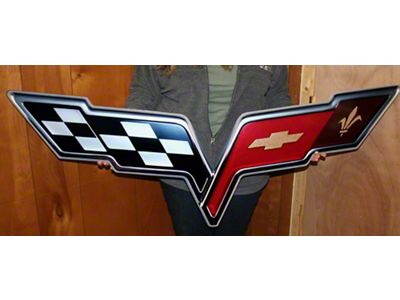 Front Emblem Sign; 32x1-Inch