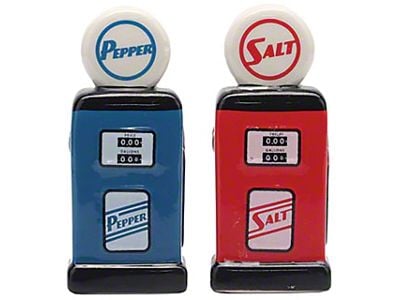 Gas Pump Salt and Pepper Shakers