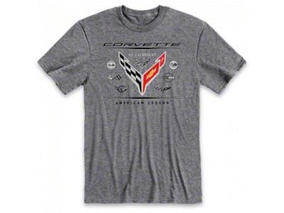 Generations Emblem Tee; Graphite