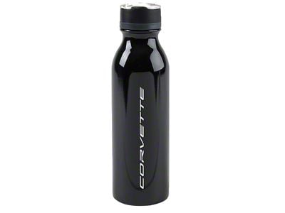 Insulated Bottle with C8 Script and Stingray Logo; 20-oz.