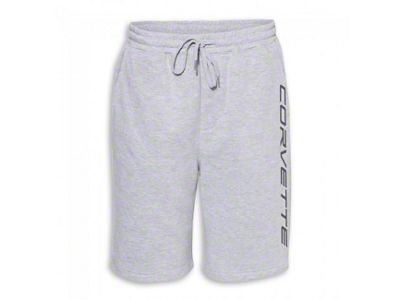 Jogger Shorts with Corvette Logo; Medium