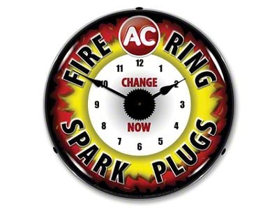 LED Clock; AC Fire Ring