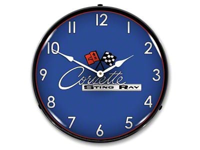 LED Clock; C2 Blue