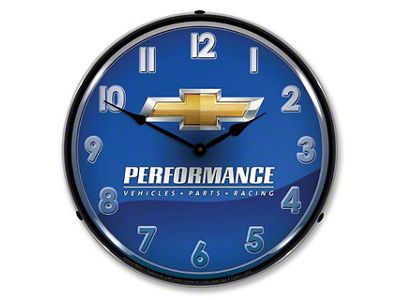 LED Clock; Chevrolet Performance