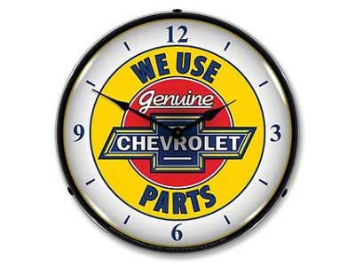 LED Clock; Chevy Parts 2 W/Numbers