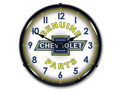 LED Clock; Chevy Parts Vintage