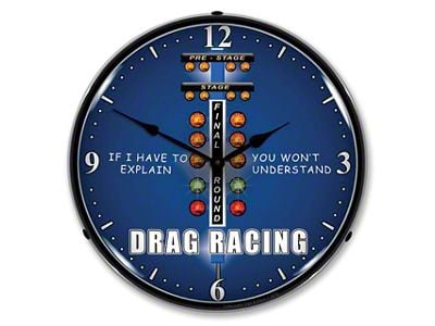 LED Clock; Drag Race