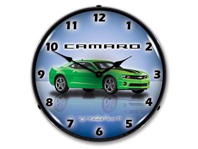 LED Clock; G5 Synergy Green