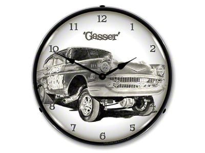 LED Clock; Gasser