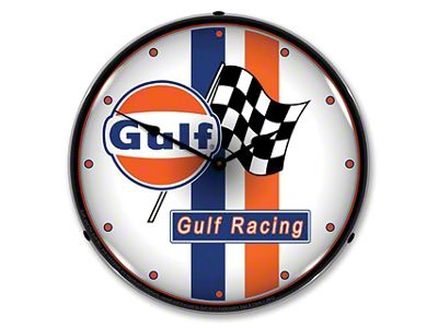 LED Clock; Gulf Racing