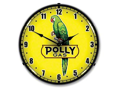 LED Clock; Polly Gas 2