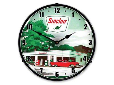 LED Clock; Sinclair Gas Station 2