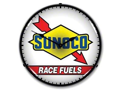 LED Clock; Sunoco Race Fuel