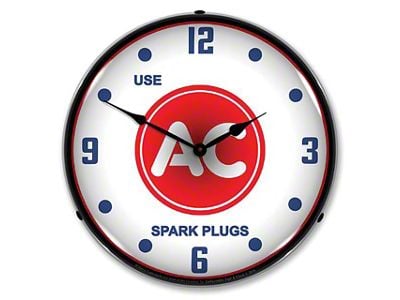 LED Clock; Use AC Spark Plugs