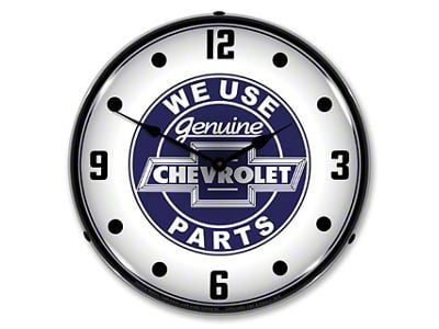 LED Clock; We Use Chevrolet Parts