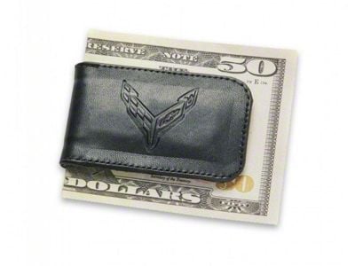 Magnetic Money Clip; Lambskin