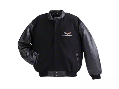 Men's C6 Varsity Jacket with Logo