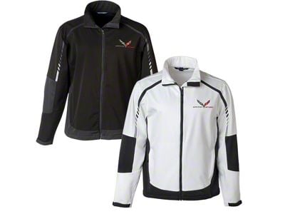 Men's Embark Soft Shell Jacket with C7 Grand Sport Logo