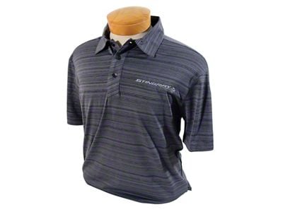 Men's OGIO Polo Shirt with Stingray Logo; Gray