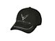 Metallic Chrome Emblem Hat with C8 Logo