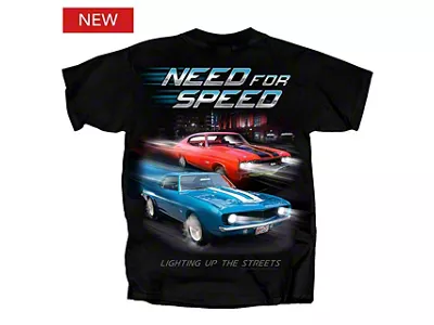 Need For Speed T-Shirt; Black