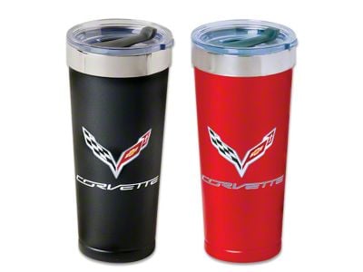 Polar Tumbler with C7 Logo; Black