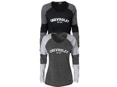 Raglan Long Sleeve Shirt; Black