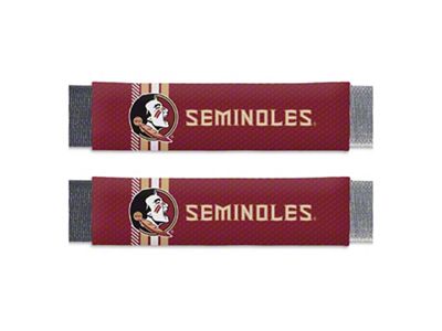 Rally Seatbelt Pads with Florida State Logo; Garnet (Universal; Some Adaptation May Be Required)