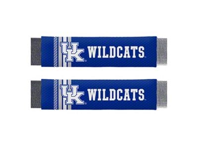 Rally Seatbelt Pads with Kentucky Logo; Blue (Universal; Some Adaptation May Be Required)