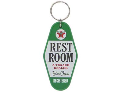 Restroom Keychain; Texaco