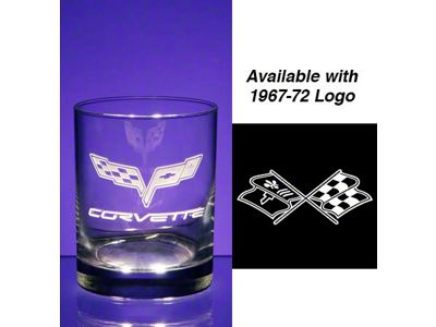 Short Glass Set with C3 Logo; 14-oz.