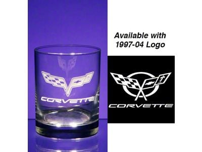 Short Glass Set with C5 Logo; 14-oz.