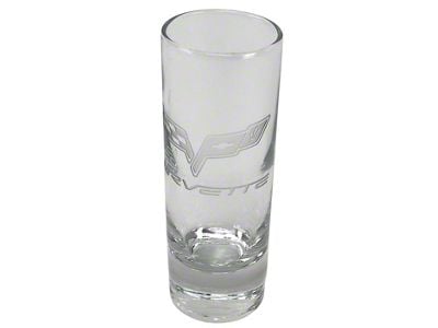 Shot Glass with C6 Logo; 2-oz.