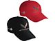 StayDry Hat with C7 Stingray Logo; Red