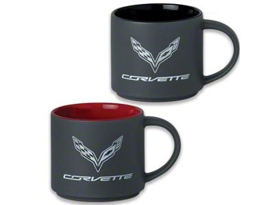 Stoneware Coffee Mug with C7 Logo; 16-oz.