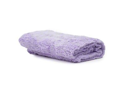 Super Soft Microfiber Dryer Towel; 16-Inch x 16-Inch; Lavender