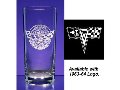 Tall Glass Set with C2 Logo; 15-oz.