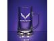 Tall Pilsner Glass Mug Set with C7 Logo; 17-oz.