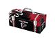 Tool Box with Atlanta Falcons Logo; Red and Black